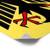 Deutsches Adleremblem-Poster Poster (Ecke)