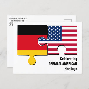DEUTSCHES AMERIKA POSTKARTE