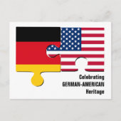 DEUTSCHES AMERIKA POSTKARTE (Vorderseite)
