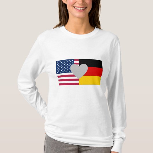 Deutsches amerikanisches Shirt (Vorderseite)
