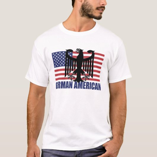Deutsches amerikanisches T-Shirt (Vorderseite)