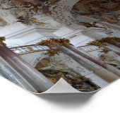 Deutsches Barockkathedralposter Poster (Ecke)