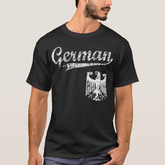Deutsches Baseball-Artt-shirt T-Shirt (Vorderseite)