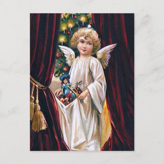 Deutsches Christkind Postkarte (Vorderseite)