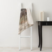 Deutsches Drahthaar-Bindeband Außenkissen Sherpadecke (Beispiel)