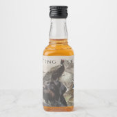 Deutsches Drahthaar Pointer Alkoholflaschenetikett (Vorderseite)