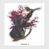 Deutsches Drahthaar Pointer Aufkleber (Blatt)