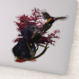 Deutsches Drahthaar Pointer Aufkleber