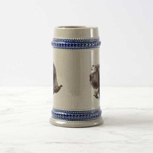 Deutsches Drahthaar Pointer Bierglas (Mittel)