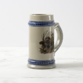 Deutsches Drahthaar Pointer Bierglas (VorderseiteRechts)