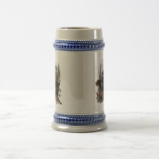 Deutsches Drahthaar Pointer Bierglas (Mittel)