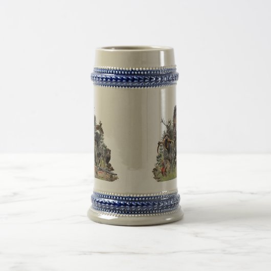 Deutsches Drahthaar Pointer Bierglas (Mittel)