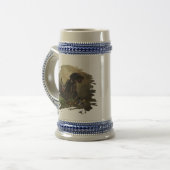 Deutsches Drahthaar Pointer Bierglas (Vorderseite Links)