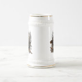 Deutsches Drahthaar Pointer Bierglas (Mittel)