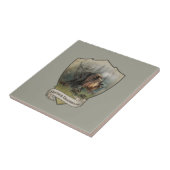 Deutsches Drahthaar Pointer, Boarenjagd Fliese (Seite)