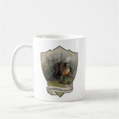 Deutsches Drahthaar Pointer, Boarenjagd Kaffeetasse (Links)