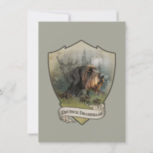 Deutsches Drahthaar Pointer, Boarenjagd Karte