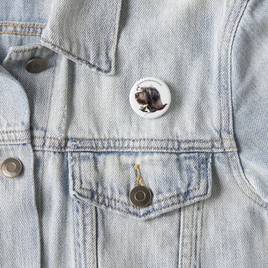 Deutsches Drahthaar Pointer Button (Beispiel)