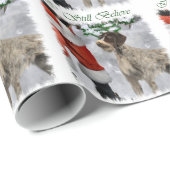 Deutsches Drahthaar Pointer Christmas Geschenkpapier (Rolleneckpunkt)