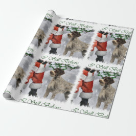 Deutsches Drahthaar Pointer Christmas Geschenkpapier