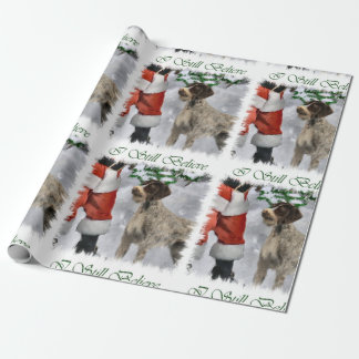 Deutsches Drahthaar Pointer Christmas Geschenkpapier