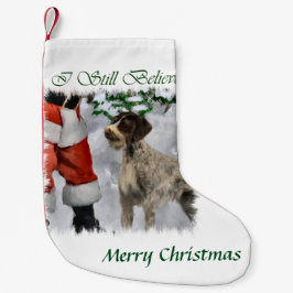 Deutsches Drahthaar Pointer Christmas Kleiner Weihnachtsstrumpf
