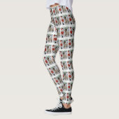 Deutsches Drahthaar Pointer Christmas Leggings (Links)