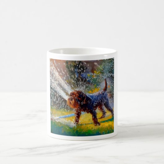 Deutsches Drahthaar Pointer Dog Kaffeetasse (Mittel)