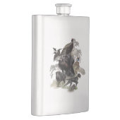 Deutsches Drahthaar Pointer Flachmann (Rechts)