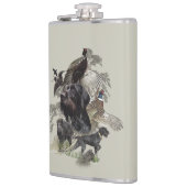 Deutsches Drahthaar Pointer Flachmann (Links)