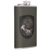 Deutsches Drahthaar Pointer Flachmann (Rechts)