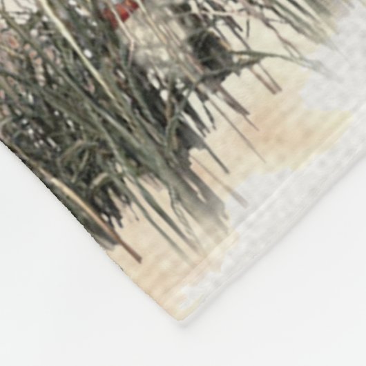 Deutsches Drahthaar Pointer Fleecedecke (Ecke)