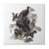 Deutsches Drahthaar Pointer Fliese (Vorderseite)