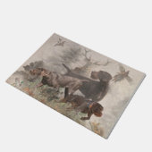 Deutsches Drahthaar Pointer Fußmatte (Schrägansicht)