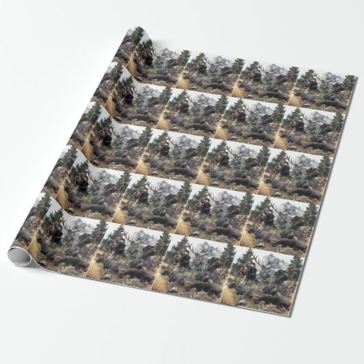 Deutsches Drahthaar Pointer Geschenkpapier (Ungerollt)