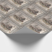 Deutsches Drahthaar Pointer Geschenkpapier (Ecke)
