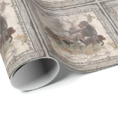 Deutsches Drahthaar Pointer Geschenkpapier (Rolleneckpunkt)