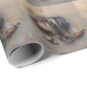 Deutsches Drahthaar Pointer Geschenkpapier (Rolleneckpunkt)