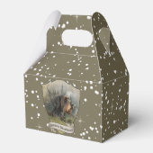 Deutsches Drahthaar Pointer Geschenkschachtel (Rückseite)