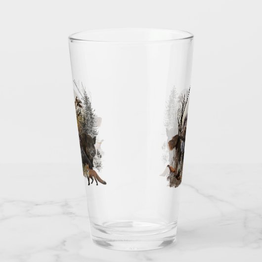 Deutsches Drahthaar Pointer Glas (Rechts)