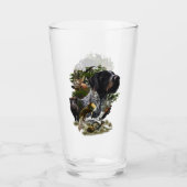 Deutsches Drahthaar Pointer Glas (Vorderseite)