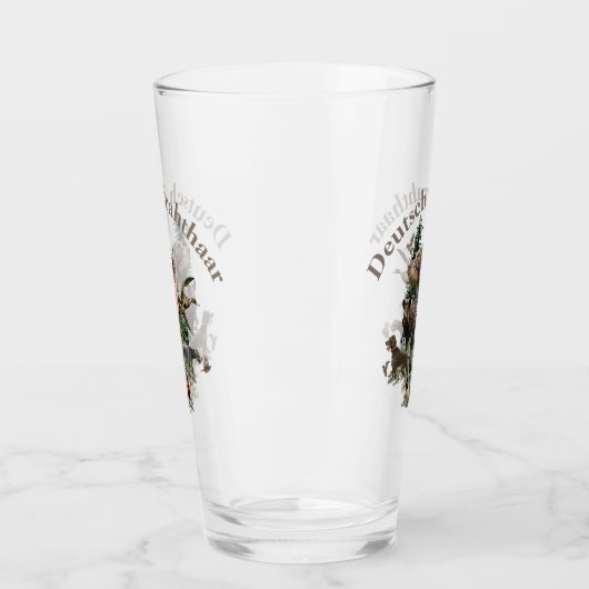 Deutsches Drahthaar Pointer Glas (Links)