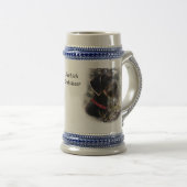 Deutsches Drahthaar Pointer, GWP Bierglas (VorderseiteRechts)