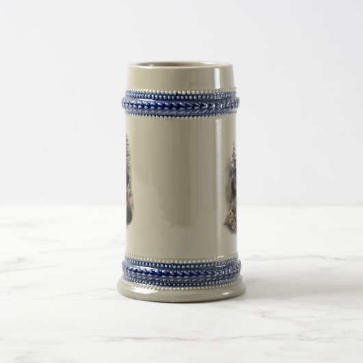 Deutsches Drahthaar Pointer, GWP Bierglas (Mittel)