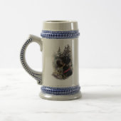 Deutsches Drahthaar Pointer, GWP Bierglas (Links)