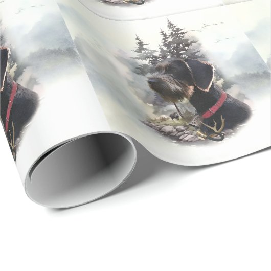 Deutsches Drahthaar Pointer, GWP Geschenkpapier (Rolleneckpunkt)