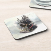 Deutsches Drahthaar Pointer, GWP Getränkeuntersetzer (Linke Seite)