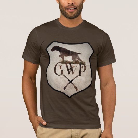 Deutsches Drahthaar Pointer,GWP T - Shirt (Vorderseite)