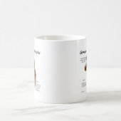Deutsches Drahthaar Pointer History Design Kaffeetasse (Mittel)