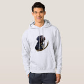 Deutsches Drahthaar Pointer Hoodie (Vorne ganz)